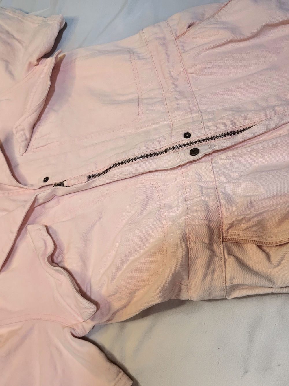 Faherty Pink Jumpsuit - Picture 5 of 6